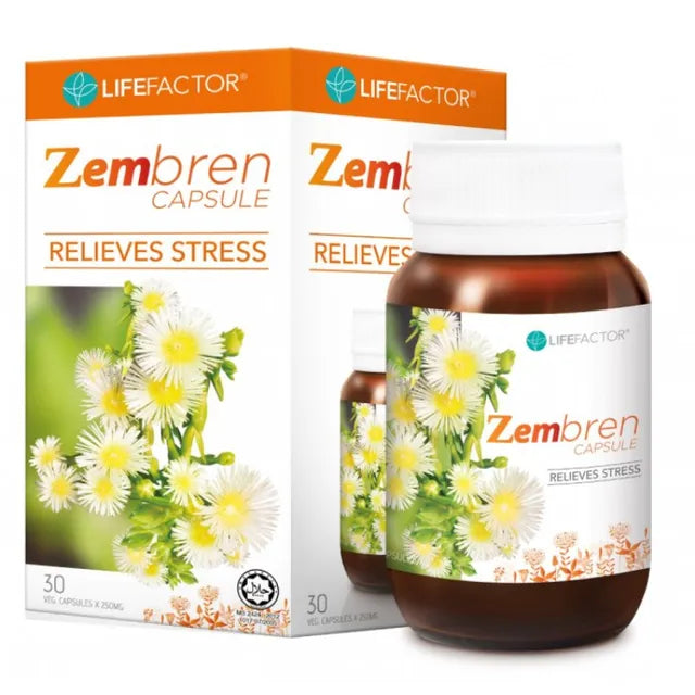 LifeFactor Zembren Relives Stress 30's