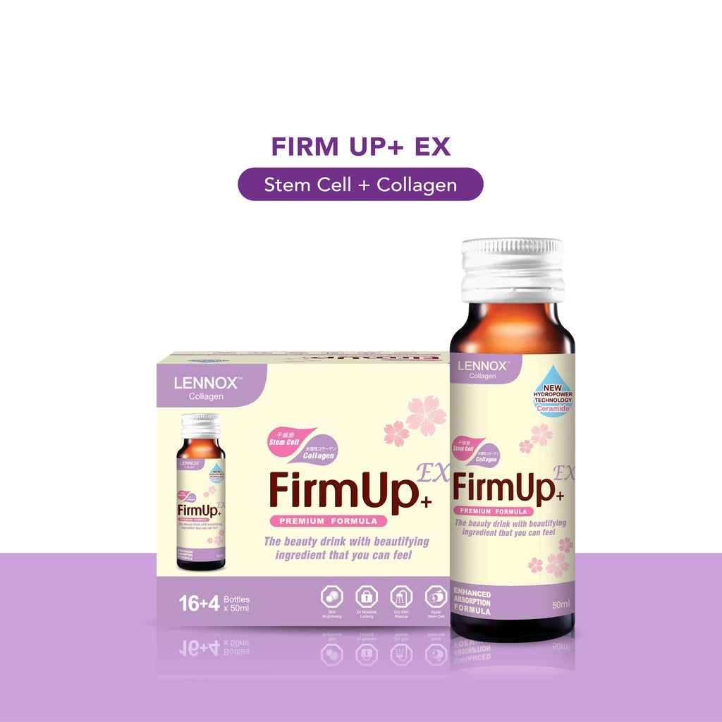 Lennox Firm Up Ex Collagen Drink 50ml x 16 Bottle + 4Bottle