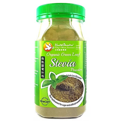 Health Paradise Organic Stevia Green Leaf Powder 130g