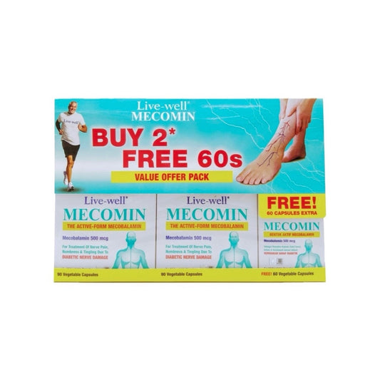 Live-Well Mecomin Buy 2 x 90's Foc 60's