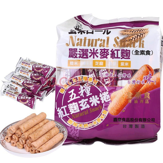 Lohas 5 Grain Red Yeast Rice Complex Rice Roll 160g