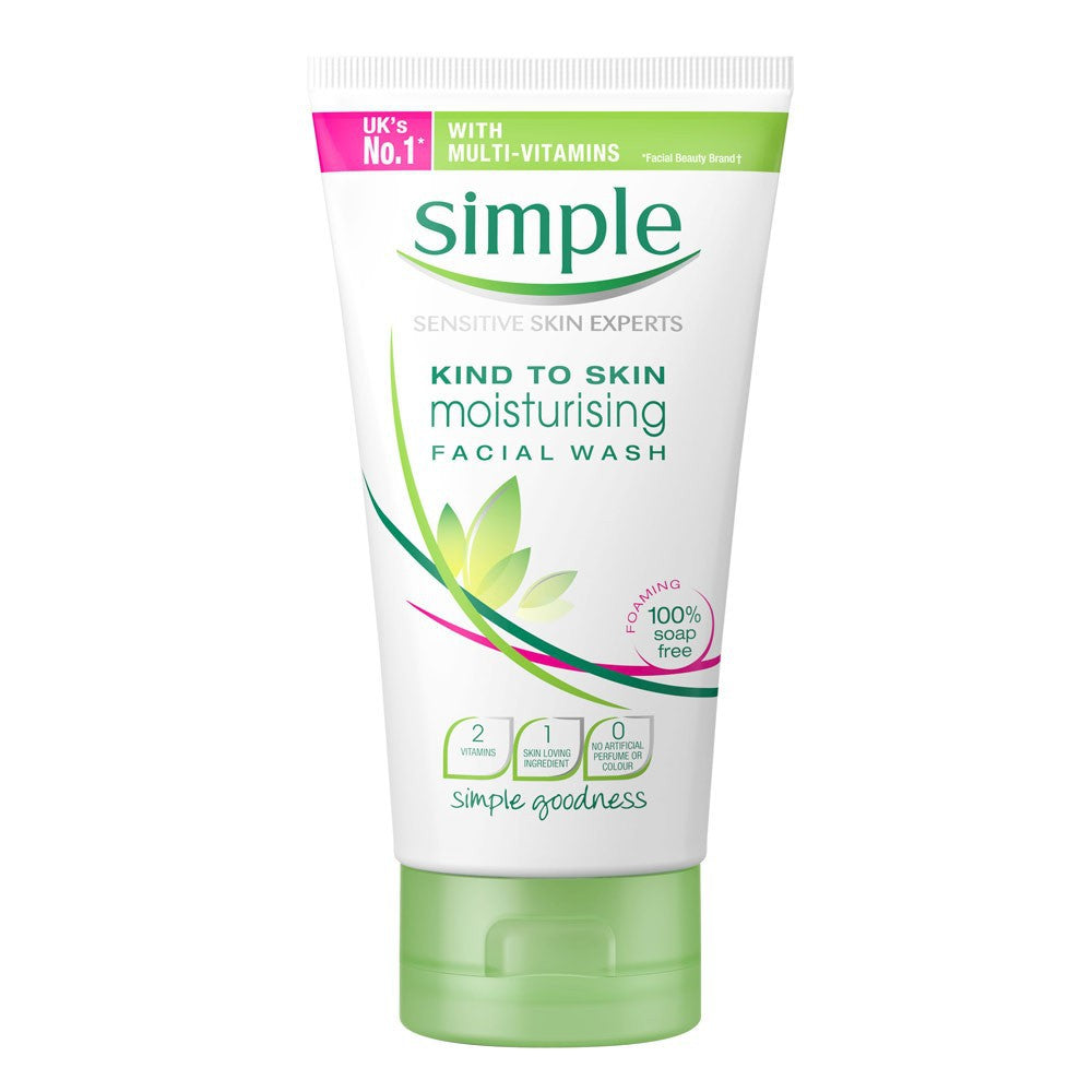Simple Moisturising Face Wash 150ml